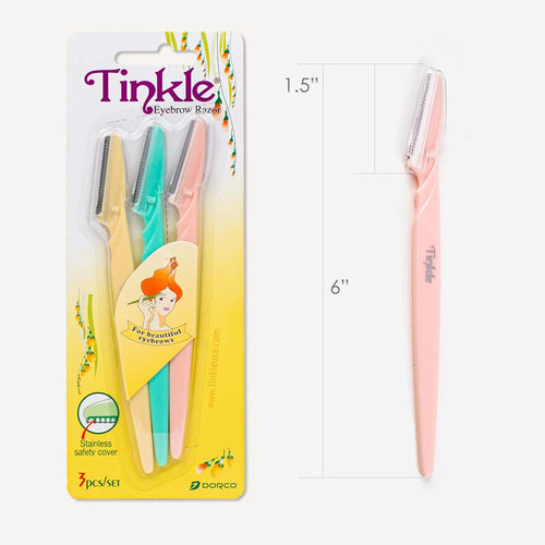 Tinkle Women's Shaver Razors, Pack of 36 | Dermaplaning Razor Tool | Skincare Party Favors Beauty Holiday Stocking Stuffers Gift